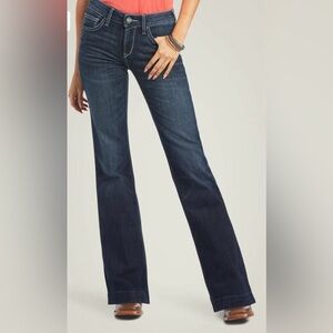 Ariat Trouser- Perfect Rise- Aisha Wide Leg Jean size 27 L